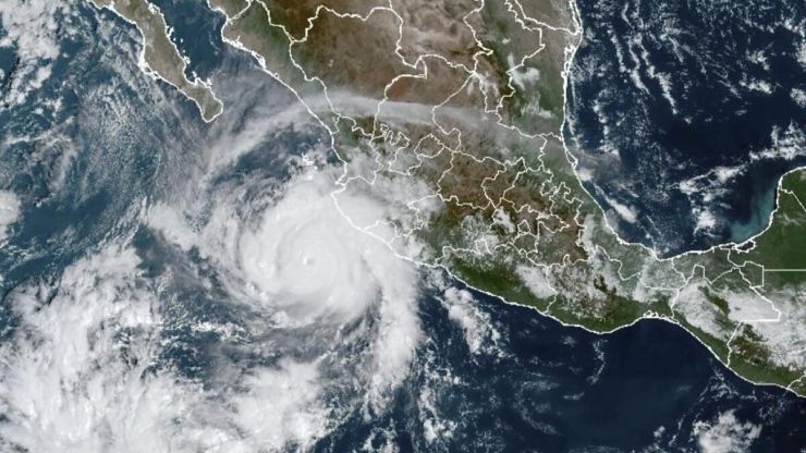 ¿A Qué Hora se Convertirán en Huracán Categoría 4 Frente a México? . Foto: Conagua